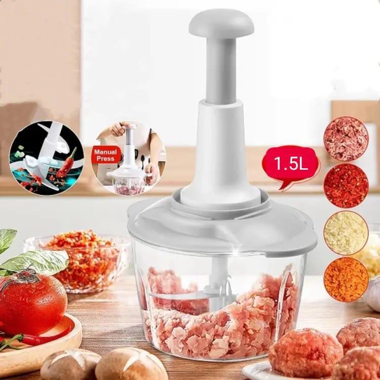 Multipurpose Food Chopper Stainless Steel Blades