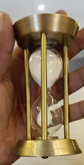 Metal Sand Timer - Unique Decorative Items for Home & Office