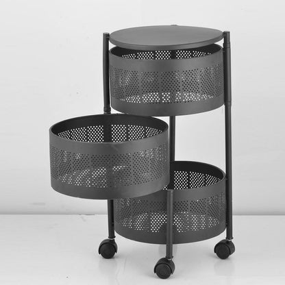 Fruit Basket Rotatable 5 / 3 Layer