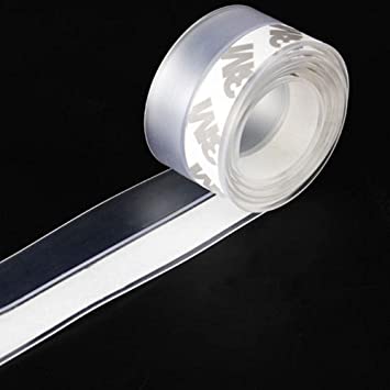 Door Bottom Sealing Silicone Draft Stopper Adhesive Threshold Rubber Self-adhesive Doors Soundproofing Tool
